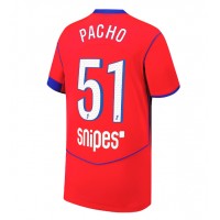 Paris Saint-Germain Willian Pacho #51 Tretí futbalový dres 2025-26 Krátky Rukáv